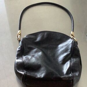 De Vecchi 1980s pebble leather bag